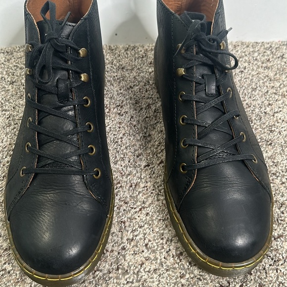De Marten black lace up boots size 12 main image 6